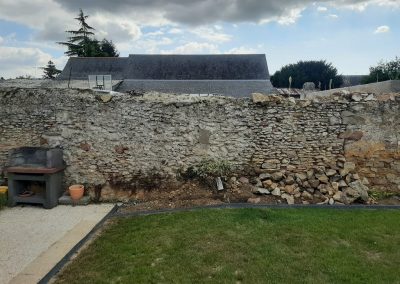Paysagiste pose de clôture jardin espace vert Saumur